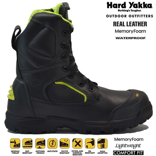 Mens leather waterproof safety - leather,