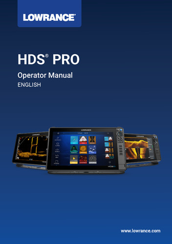 Lowrance hds pro fish finder - lowrance,