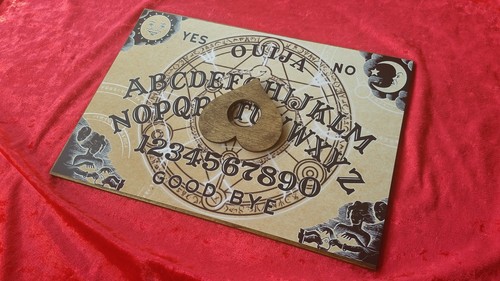 Wooden ouija board - ouija,