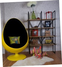 Pod Egg Chair Yellow/Red/Orange/Black Shell Made to Order FREE Delivery
