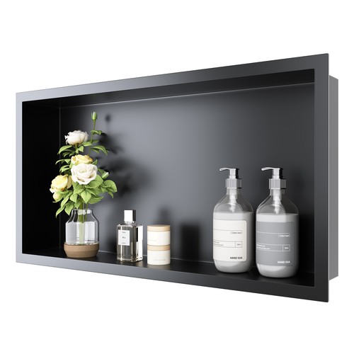 Stainless steel shower niche - stainless,