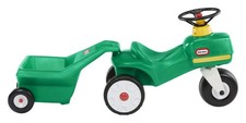 Little Tikes Tractor & Cart Foot-to-Floor Ride-On - Ages 1-5, Boys & Girls
