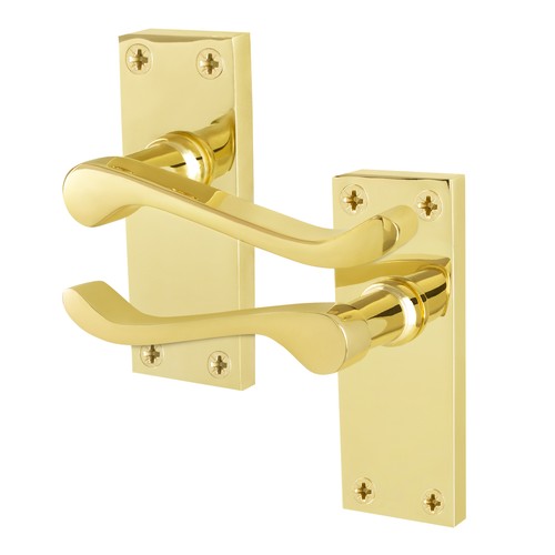 Brass victorian scroll door - victorian,