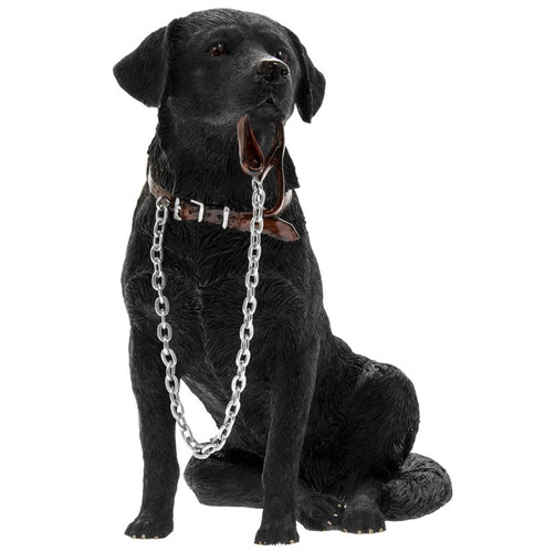 Black labrador decorative - black,