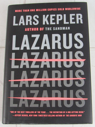 Lazarus novel lars kepler - novel,,