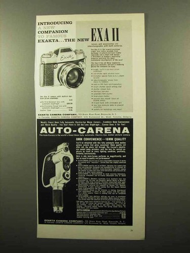 1961 exakta exa - 1961, &
