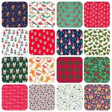Christmas Polycotton Fabric