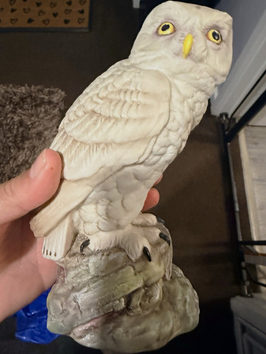 Aynsley snowy owl porcelain - aynsley,
