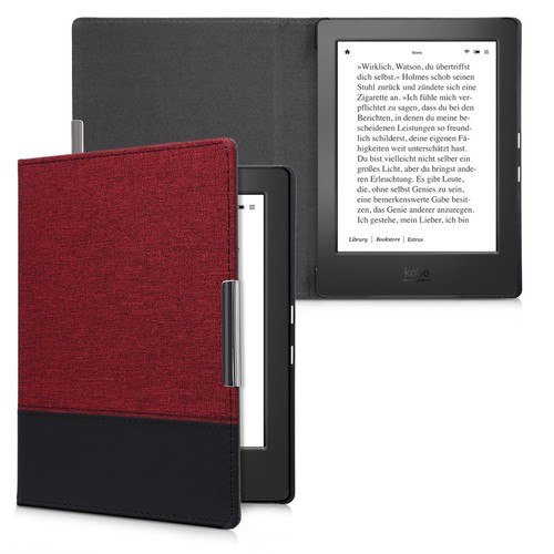 Slim leather canvas folio - slim,