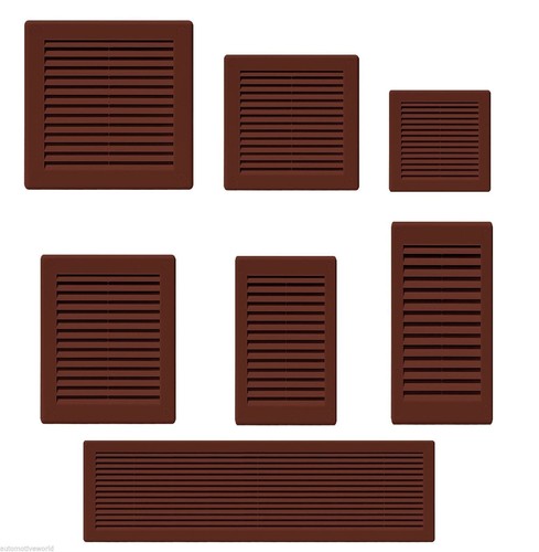 Air vent grille brown plastic - air,