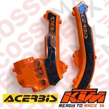 KTM SX50 ACERBIS X-FRAME GUARDS ORANGE/BLACK 2016-2024