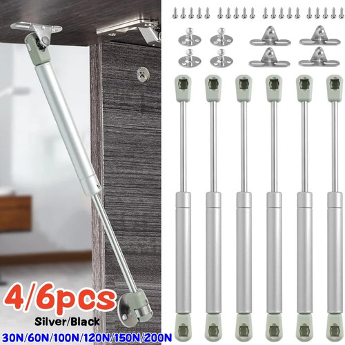 6pk gas struts cabinet hinge - 4-6pk,