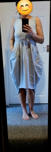 Italian lagenlook cocoon dress - cocoon,