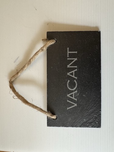 Toilet vacant engaged slate - vacant/,