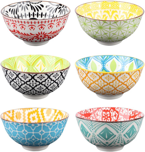 Piece ceramic tapas bowls - ceramic,
