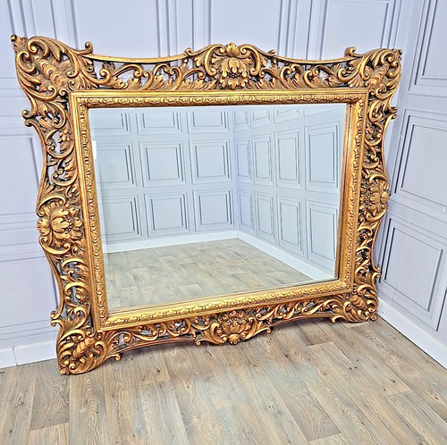 Antique style baroque mirror - style,