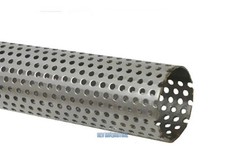 63.5mm 2.5 Inch T304 Stainless Steel Perforated Tube Pipe  Exhaust Repair 1 MTR