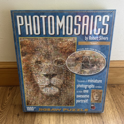 Photomosaics lion 1000 - "lion",