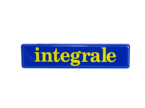 Emblem integrale evo blue - integrale, /