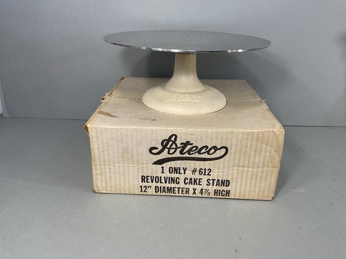Vtg ateco 612 revolving cake - ,