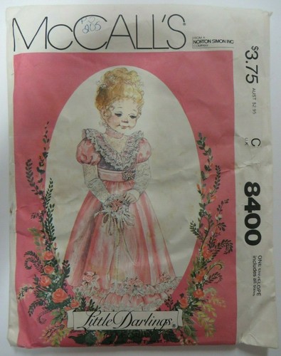 Vtg mccall 8400 little - mccall's,