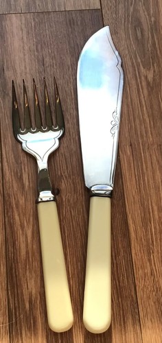 Vintage fish servers t - vintage,
