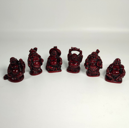 Set red resin laughing - of,