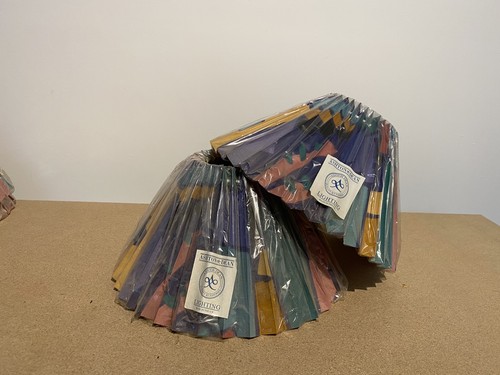 Pleated empire lampshades - pleated, set/