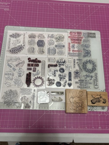 Job lot stampin - of, stamps