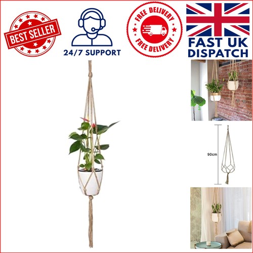 Lightweight 90cm macrame plant - lightweight,
