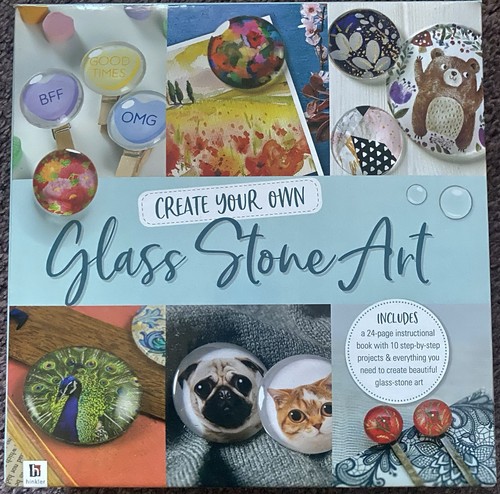 Glass stone art craft kit - stone,