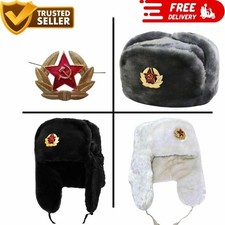 Russian Trapper Hat Soviet