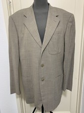 Men’s Pal Zileri Brown 100% Wool Blazer Jacket Sz 52 VGC
