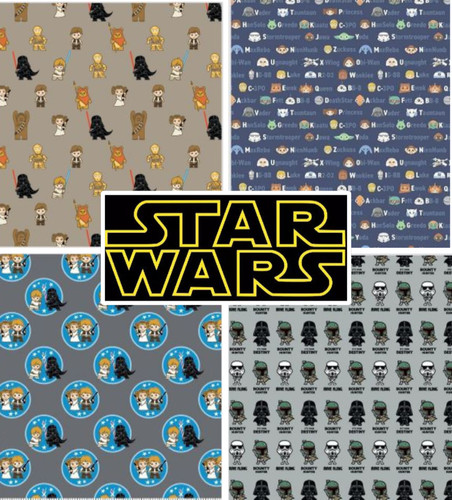 Star wars cotton fabric - wars,
