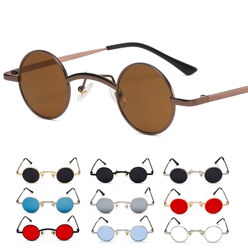 Vintage round sunglasses men - vintage,