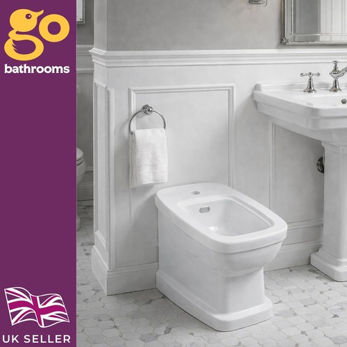 Ceramic floor standing bidet - standing,