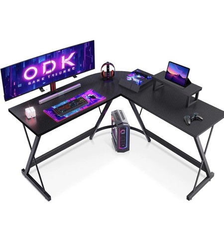 Odk shaped gaming desk - l-shaped,