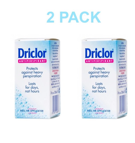 Pack 20ml driclor roll on - 2,