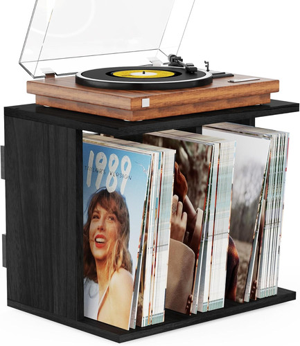 Vinyl record storage wall - storage,