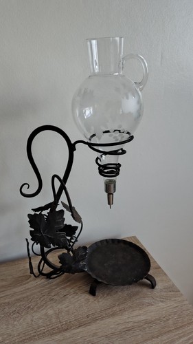 Vintage wrought iron and - vintage, wrought-iron