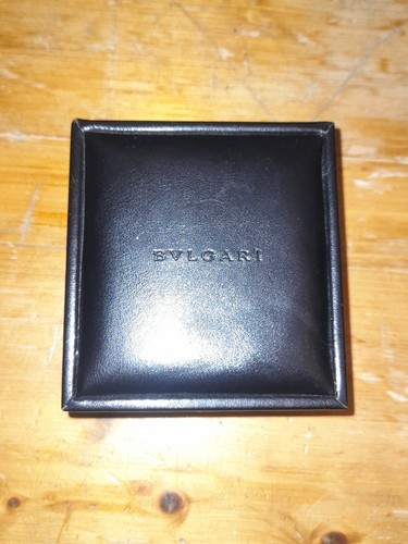 Bvlgari jewellery leather box - leather,