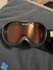 Bloc Black Orange Ski Goggles