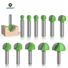 8mm Shank Core Box Router Bit Round Nose Cove Box 2Flutes Woodworking Cutter
