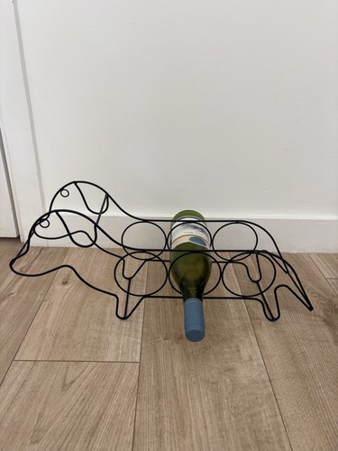 Dog shape metal wine - dog, 3
