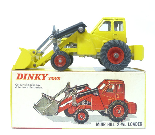 Dinky 437 muir hill 2wl - dinky, loader