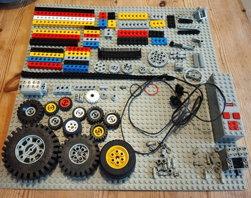 Vintage lego technic - lego, beams