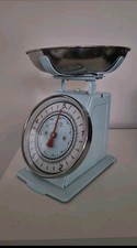 Typhoon Weighing Scales  Retro Blue Vintage