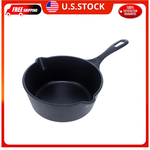 Victoria cast iron saucepan - iron,