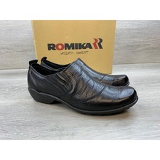Romika Women's Black Leather