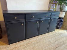 Large Solid Sideboard Dark